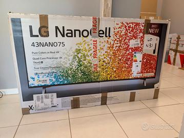 TV di qualità LG TV LED Ultra HD 4K 43" 43NANO756P