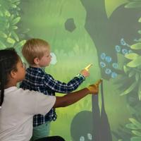 Gioco Proiettore Interattivo a Parete per Bambini