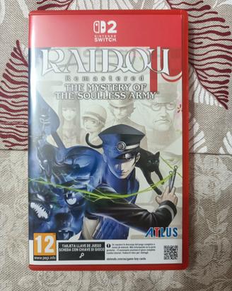 Raidou remastered per Nintendo switch 2
