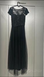 Abito da cerimonia nero curvy