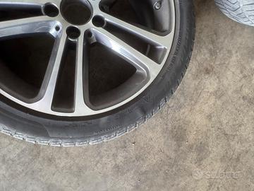 Cerchi da 18 Mercedes classe c  gommati invernale