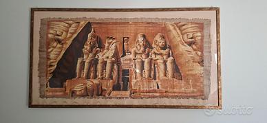 Quadro Papiro GIGANTE 2,30 mt - cornice pregiata