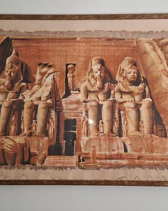 Quadro Papiro GIGANTE 2,30 mt - cornice pregiata