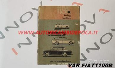 Libretto Uso e Manutenzione - Fiat 1100R