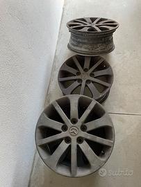 Cerchi in lega per auto