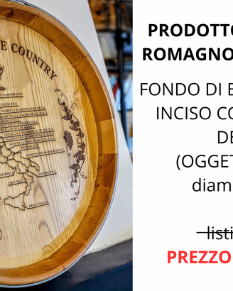 QUADRO IN LEGNO DI BOTTE PER VINO