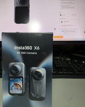 Insta360 X6 8K 360° – Pack Standard – SIGILLATA