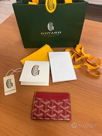 Portacarte Goyard Rosso