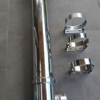 Scarico fumi caldaia Inox doppia camera