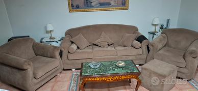 Divano a letto con poltrone 