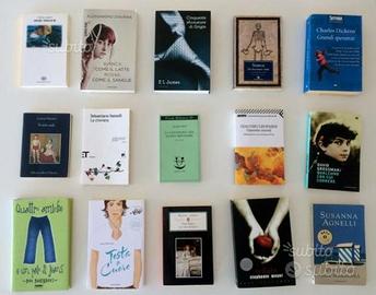 Stock libri e romanzi vari