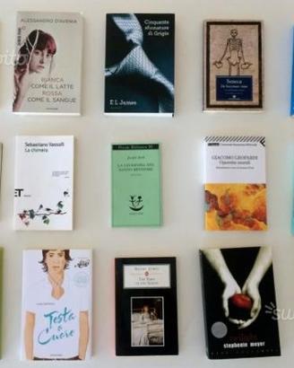 Stock libri e romanzi vari