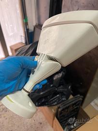 5 faretti da muro per interbo  bianchi