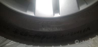 4 pneumatici completi di cerchioni Mercedes