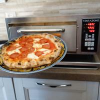 Forno elettrico per pizza napoletana 500c biscotto