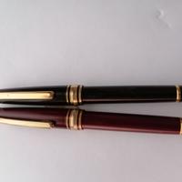 43)   3  STILOGRAFICHE RIFINITURA E CLIP COLOR ORO