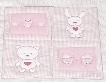 Completo Piumone Erbesi Candy Rosa