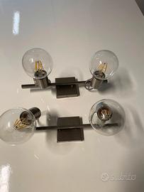 Set di 2 Lampadari a Faretto Moderni "Illuminando