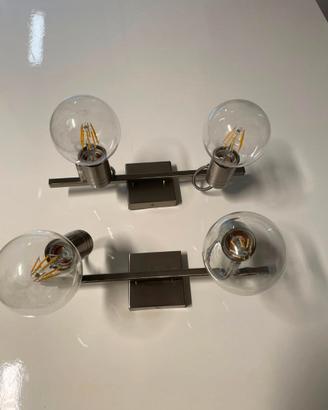 Set di 2 Lampadari a Faretto Moderni "Illuminando