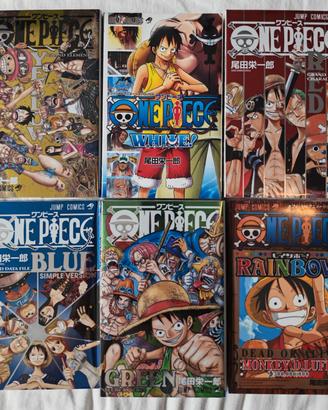 One Piece lotto 6 volumi Databook 