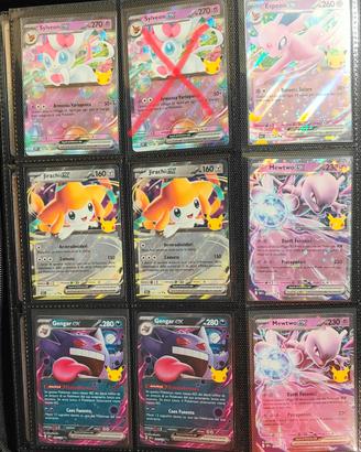 Carte Pokémon trentesimo e varie