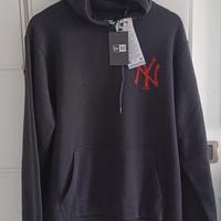 Felpa con cappuccio nuova New Era taglia L