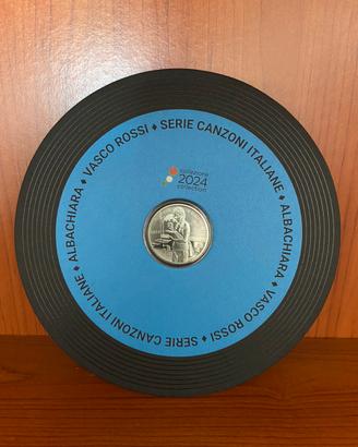 Vasco Rossi - Moneta Albachiara autografata