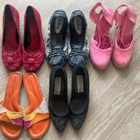 Stock  5 paia di scarpe donna n.36 - buono stato