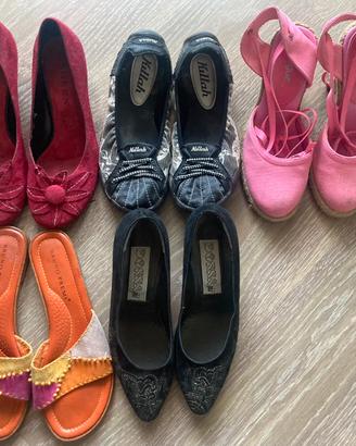 Stock  5 paia di scarpe donna n.36 - buono stato