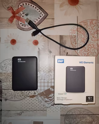HDD Western Digital Elements 1 TB USB 3.0