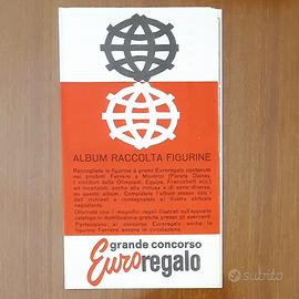 Album FERRERO MONTRIOL anni 60 per figurine vuoto