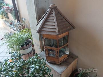 gabbia in legno 
