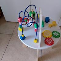 tavolino da gioco in legno 