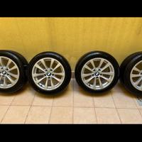 cerchi bmw da 17 con gomme semi nuove