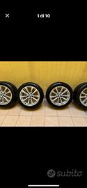 cerchi bmw da 17 con gomme semi nuove