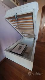 letto contenitore singolo 