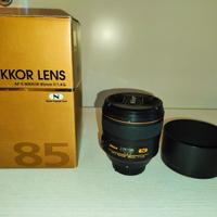 Nikon AF-S 85mm f/1.4 G (in garanzia)