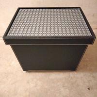 contenitore eco pelle con rotelle 