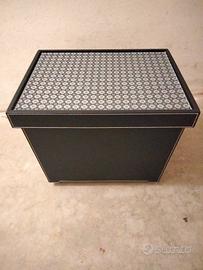 contenitore eco pelle con rotelle 