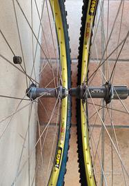 Coppia Ruote Shimano XTR 950 / Mavic Citron