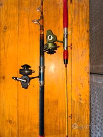 Attrezzatura da pesca vintage