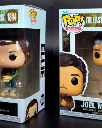 Funko Pop! The Last Of Us Joel #1845 + Ellie #1844