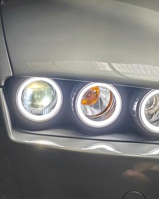 Coppia Fari led Angel eyes alfa romeo 159 Brera 