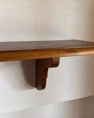 Mensola in legno massello