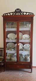 Credenza antica originale con accessori d'epoca