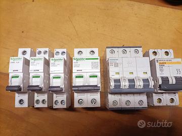 6 magnetotermici nuovi