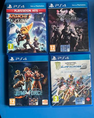 4 giochi per ps4