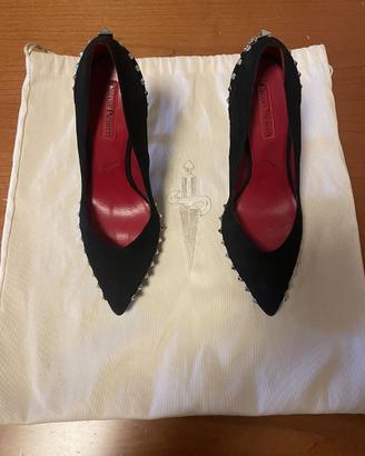 Cesare Paciotti  Décolleté in Pelle Scamosciata