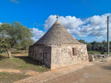 Trullo da ristrutturare con terreno di 5.168 mq