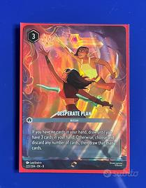 Carta Disney Lorcana Desperate Plan